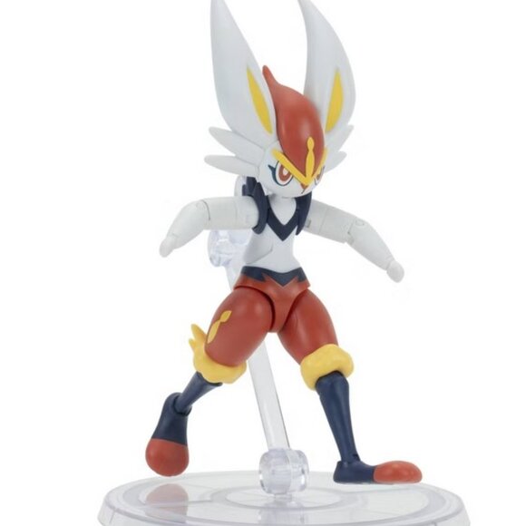 New Sealed Pokémon Select Series 9 Cinderace Exclusive Limited Ed Action Figure - Picture 4 of 9